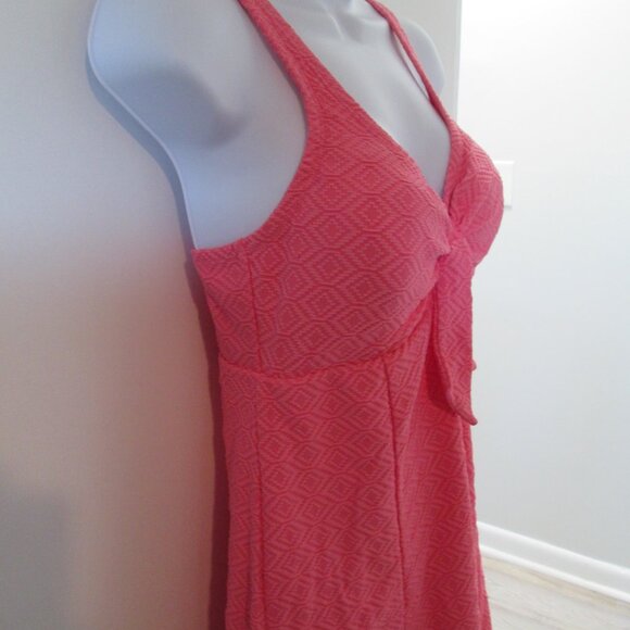 Swim Solutions Textured Tie-Front Swimdress NWT Sz 14 - Picture 6 of 11